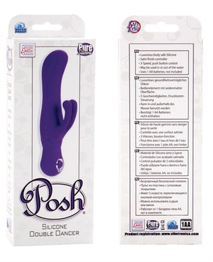 Posh Silicone Double Dancer - Purple