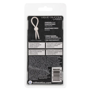 Alpha Liquid Silicone Lasso - Black/Natural