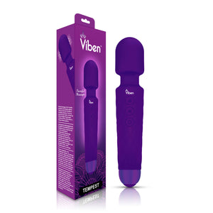 Tempest - Intense Wand Massager - Violet