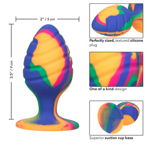 Cheeky Large Tie-Dye Plug/Swirl