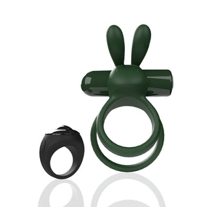 Screaming O Remote Controlled Ohare XL Vibrating Ring - Green