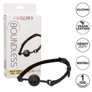 Boundless Breathable Ball Gag - Black