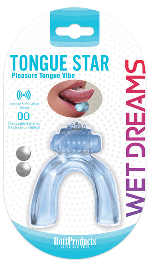 Wet Dreams Tongue Star - Clear