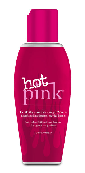 Hot Pink Warming Lubricant for Women - 2.8 Oz. 80 ml