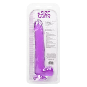 Size Queen 10  Inch - 25.5cm - Purple