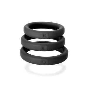 Xact- Fit 3 Premium Silicone Rings - #14, #15,  #16