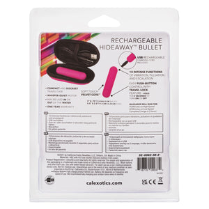 Rechargeable Hideaway Bullet - Pink