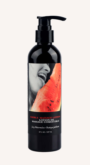 Edible Massage Lotion - Watermelon - 8 Fl. Oz.