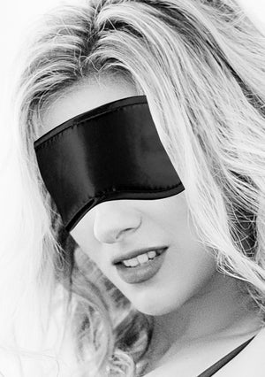 Satin Eye Mask - Black