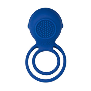 Cockpower Ultimate Vibrating Cockring - Blue/Red