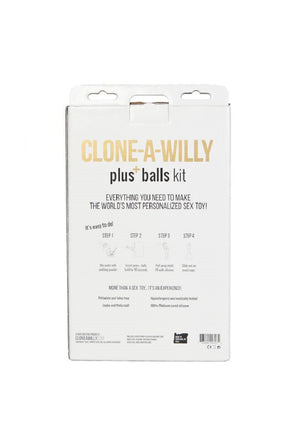 Clone-a Willy Plus Balls Kit - Light Skin Tone