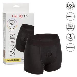 Boundless Boxer Brief - S/M - L/XL - Black