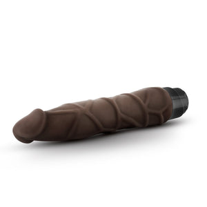 Dr. Skin - Cock Vibe - 9 inch - Beige/Chocolate