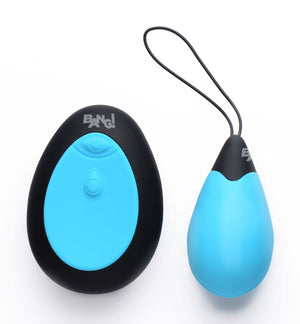 Bang - 10x Silicone Vibrating Egg - Blue/Purple