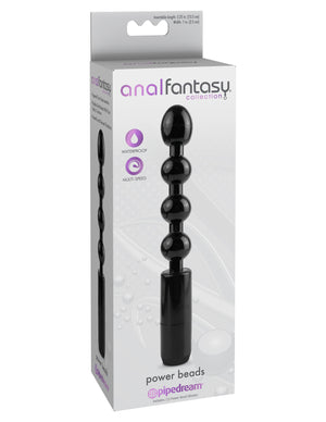 Anal Fantasy Collection Power Beads - Black