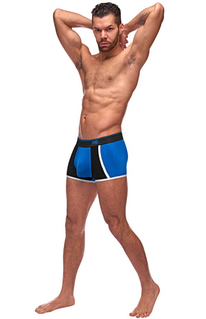 Retro Sport Panel Short - Small - Blue/ Black