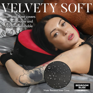 Bondage Love Pillow - Black-n-red