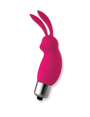 The 9's Silibus Silicone Bunny Bullet - Pink