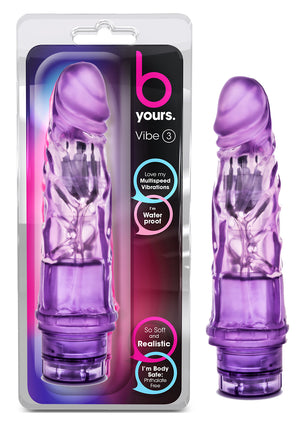 Cock Vibe #3 - Natural/Pink/Purple