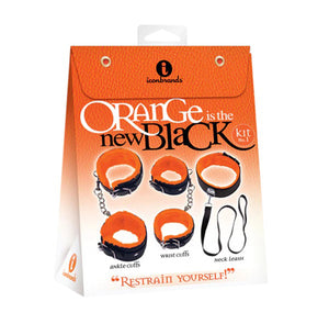 Orange Is the New Black Restrain Yourself Kit -  Black/orange