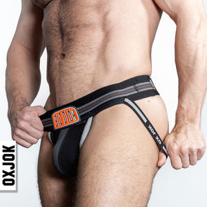 Bulger the Big Pouch Jock Black Iron - Sm/Med/Lg/XL