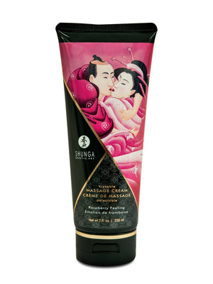 Kissable Massage Cream - Raspberry Feeling - 7  Fl. Oz. / 200 ml