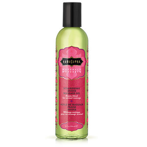 Naturals Massage Oil - Strawberry Divine 8 Fl Oz