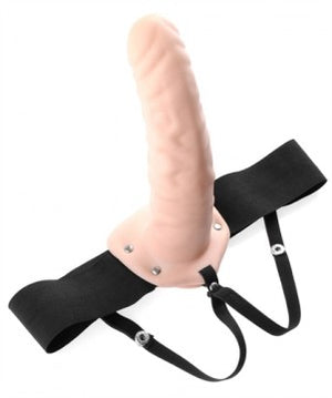 Fetish Fantasy Series 8 Inch Hollow Strap-on - Flesh