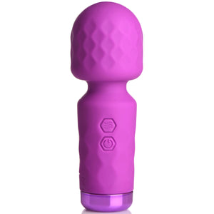 10x Mini Silicone Wand -  Black/Blue/Purple/Pink