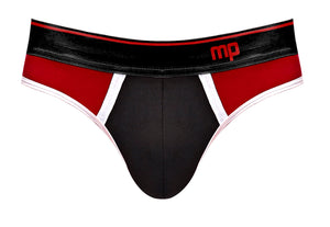 Retro Sport Panel Jock - S/M - L/XL - Black & Red